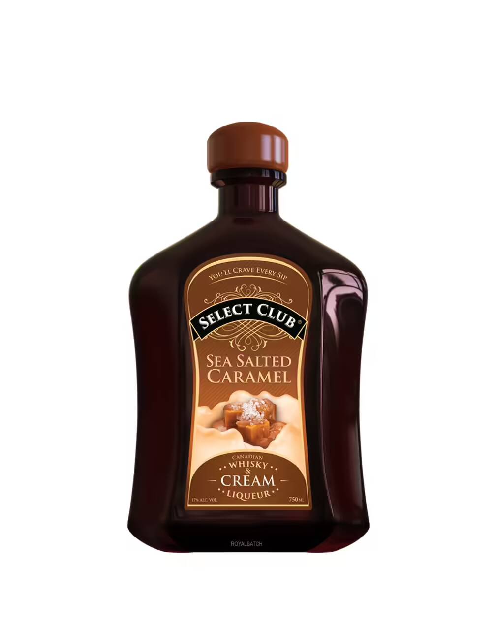 Select Club Sea Salted Caramel Canadian Whisky and Cream Liqueur