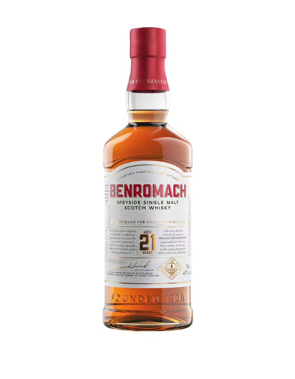 Benromach Year Old Speyside Whisky Royal Batch