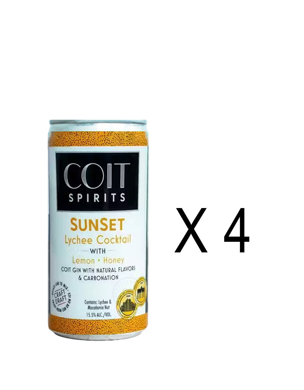 Coit Spirits Sunset Lychee Cocktail Royal Batch