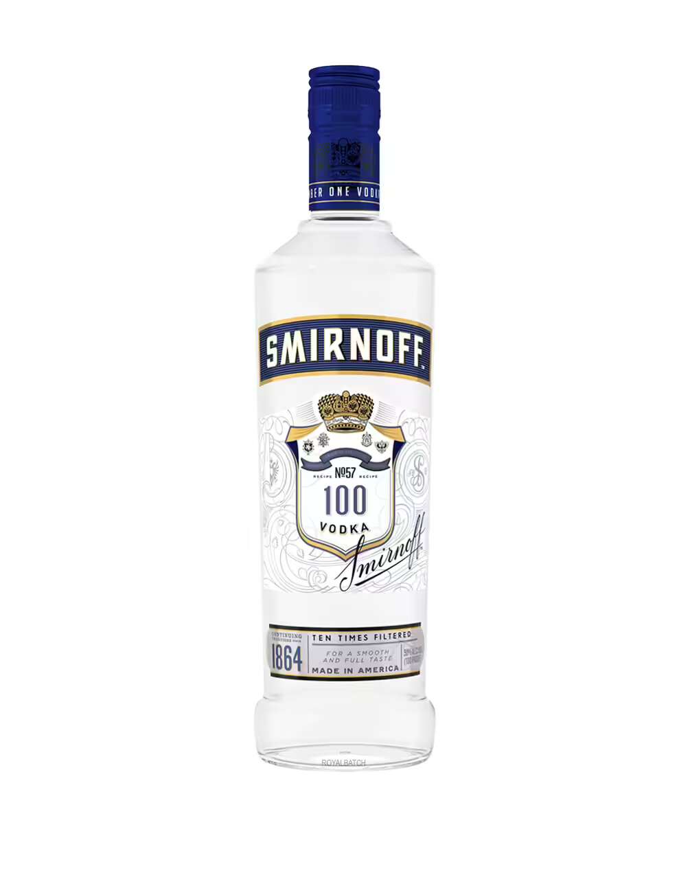 Smirnoff 100 Vodka Experience The Taste Royal Batch