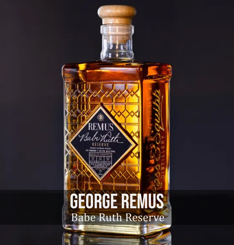 George Remus Babe Ruth Reserve Straight Bourbon Whiskey