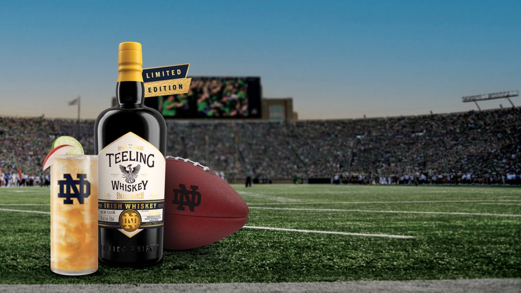 Teeling X Notre Dame Team Up for Exclusive Irish Whiskey Release