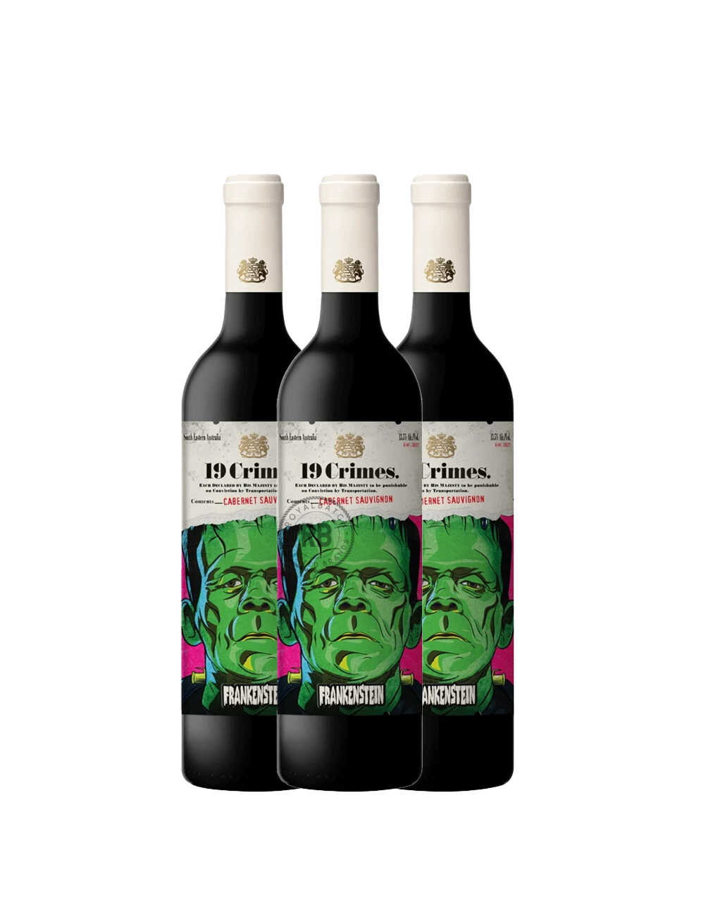 19 Crimes Frankenstein Cabernet Sauvignon (3 Pack) Bundle #087