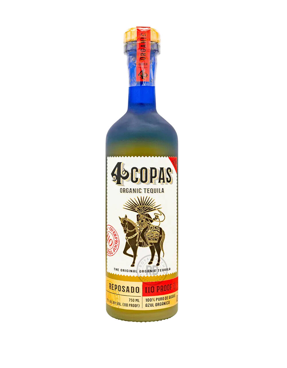 4 Copas Reposado 110 Proof Tequila