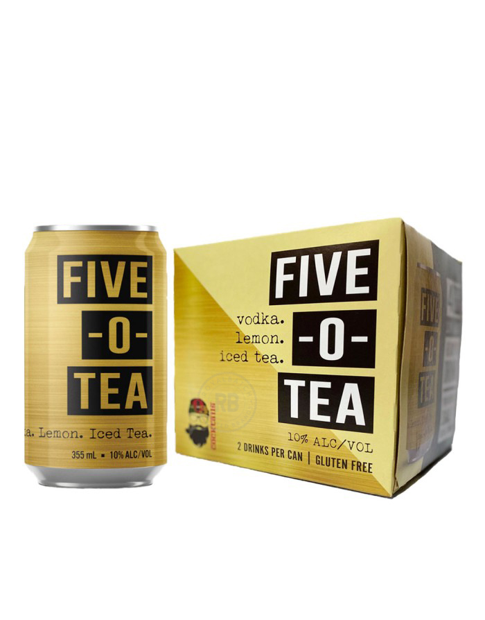 503 Canned Cocktails Five-0-Tea (4 Pack) x 12oz