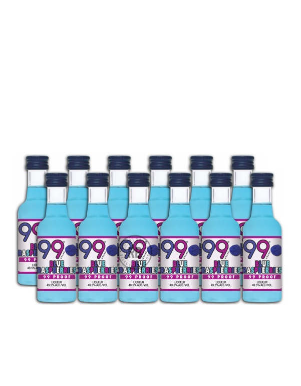 99 Brand Blue Raspberry (12 Pack) x 50ml