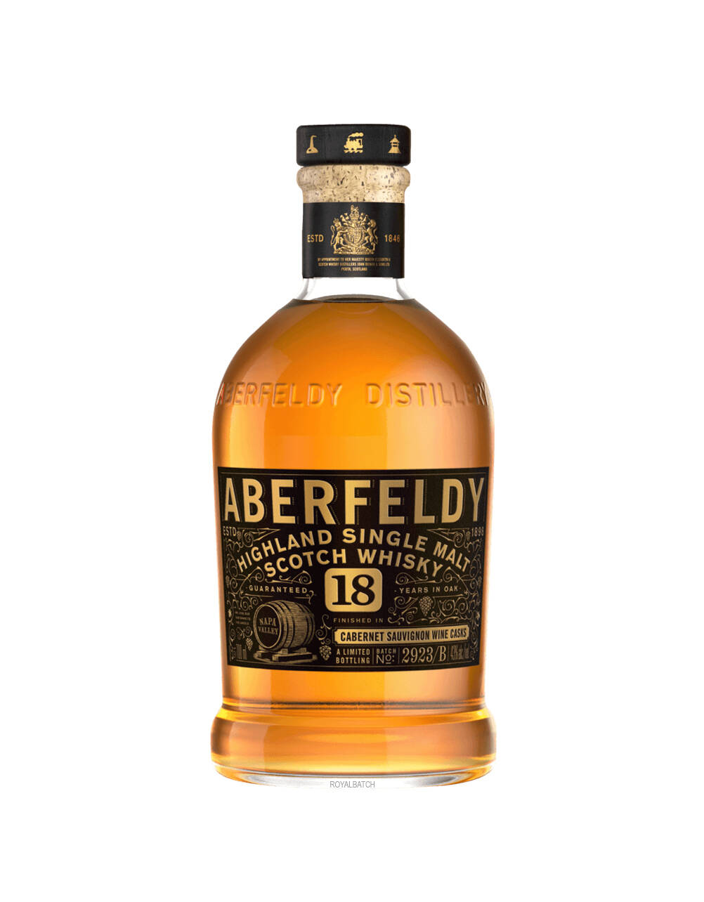Aberfeldy 12 Year Old Single Malt Scotch Whisky Gold Bar Gift Pack
