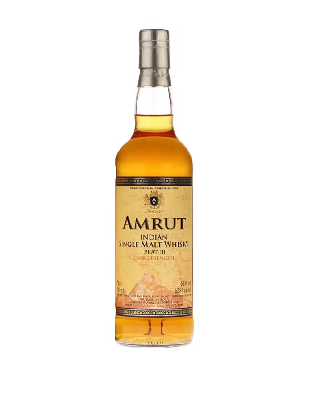 Amrut Peated cask strength Indian Single Malt Whisky