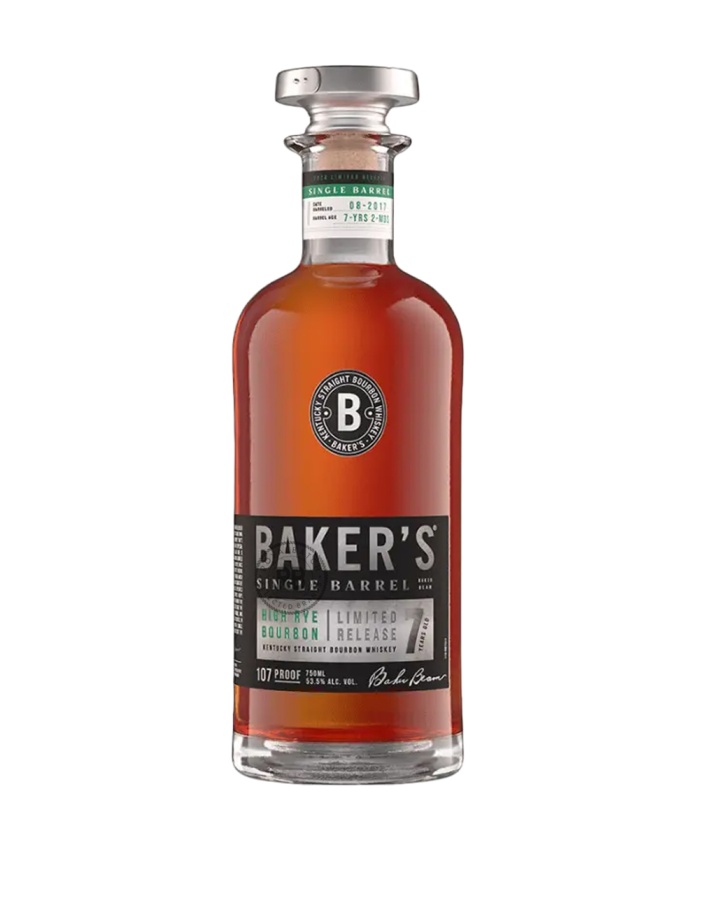 Baker's 7 Year Old Single Barrel High Rye Bourbon Whiskey