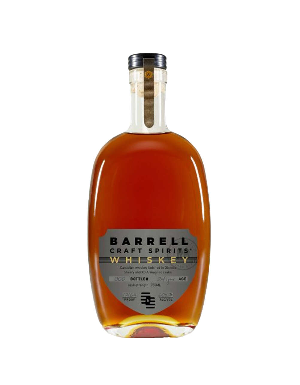 Barrel Craft Spirits Cask Strength Gray 24 Year Old Bourbon Whiskey