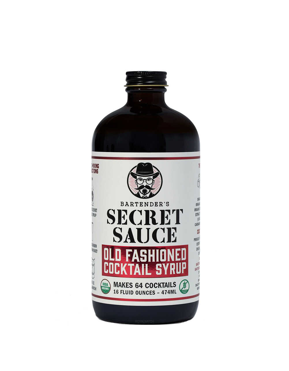 Bartenders Secret Sauce Old Fashioned Cocktail Syrup 237ml
