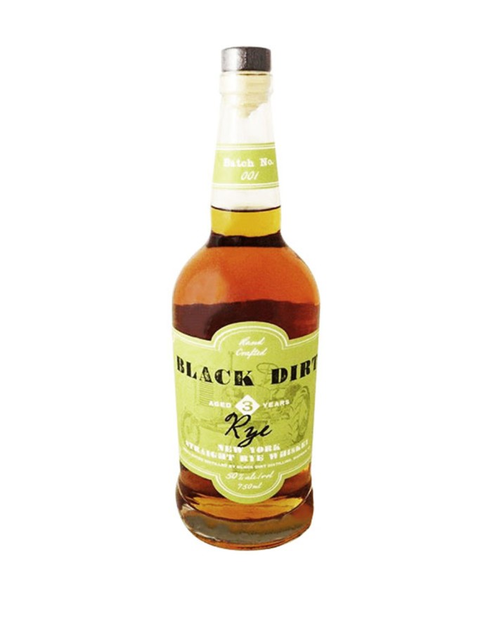 Black Dirt Distillery New York Straight Rye Whiskey