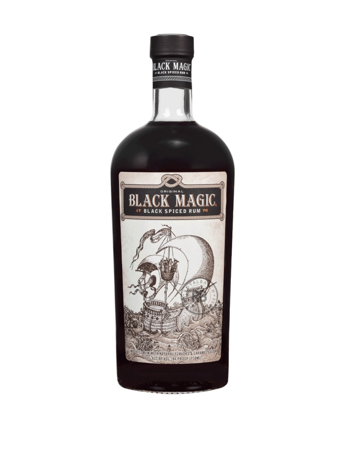 Black Magic Black Spiced Rum 1L