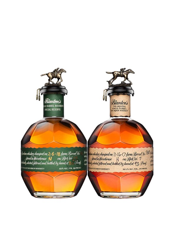 Blanton's Green Label + Original Bourbon (2 Pack) Bundle #071