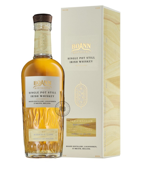 Boann Single Pot Still Irish Whiskey Marsala Cask