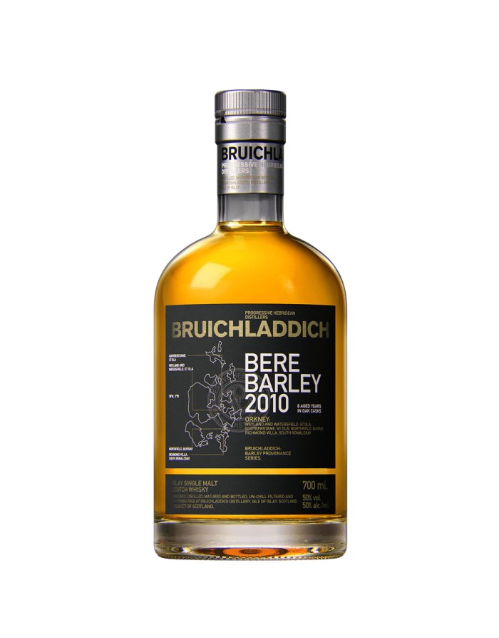 Bruichladdich Bere Barley 2010 Unpeated Single Malt Scotch