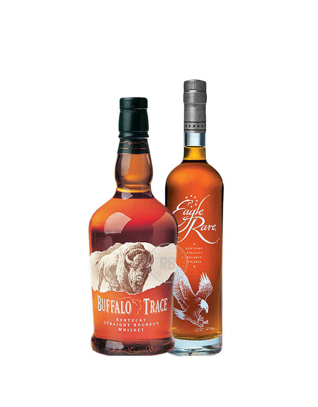 Buffalo Trace Bourbon + Eagle Rare Bourbon (2 Pack) x 750ml Bundle #108