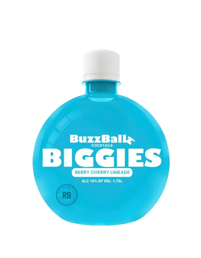 Buzzballz Biggies Berry Cherry Limeade 1.75L