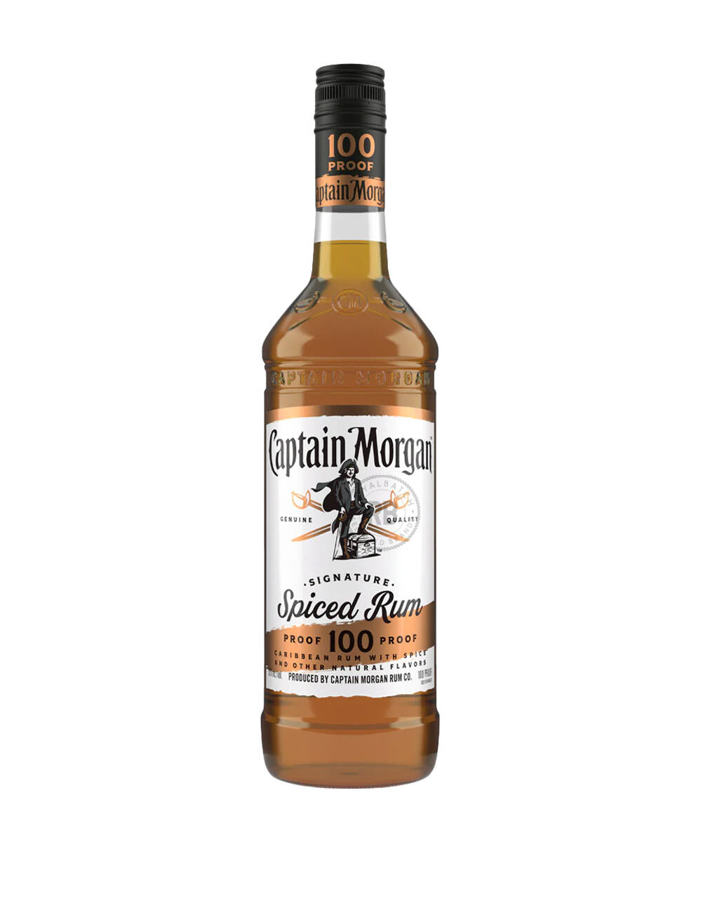 Captain Morgan 100 Proof Spiced Rum 1.75L