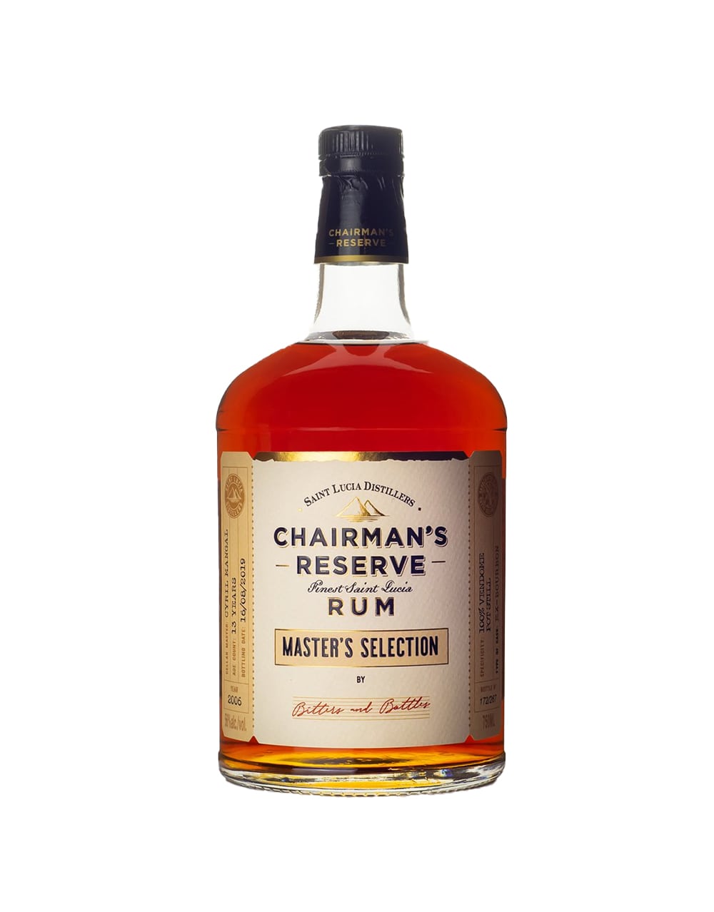 Chairmans Reserve Masters selection Spiribam 19 year old Saint Lucia Rum