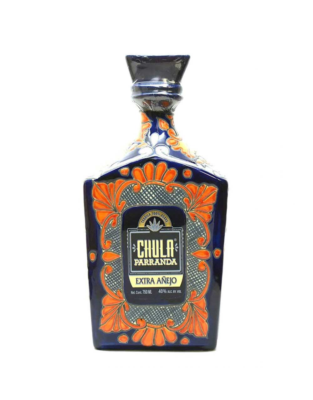 Chula Parranda Ceramic White Extra Anejo Tequila