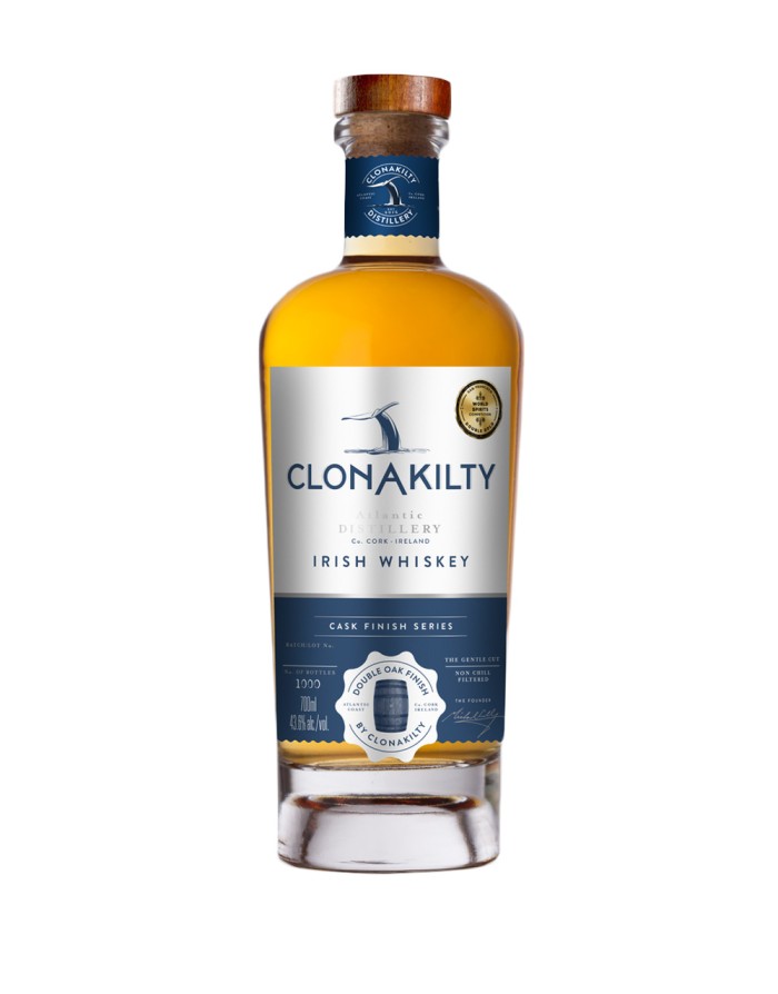 Clonakilty Single Batch Double Oak Finish Irish Whiskey 