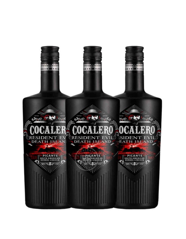 Cocalero x Resident Evil Death Island Liqueur (3 Pack) Bundle #005