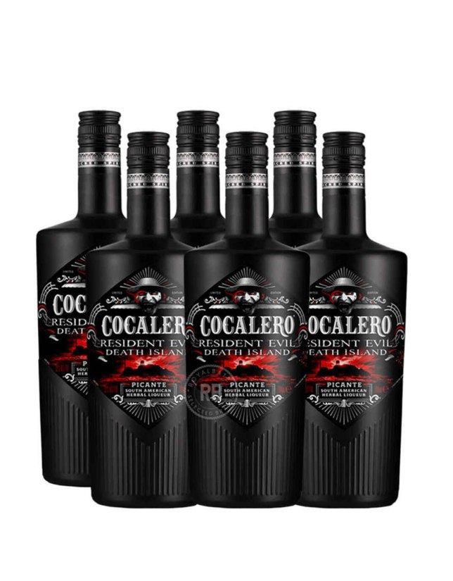 Cocalero x Resident Evil Death Island Liqueur (6 Pack) Bundle #006