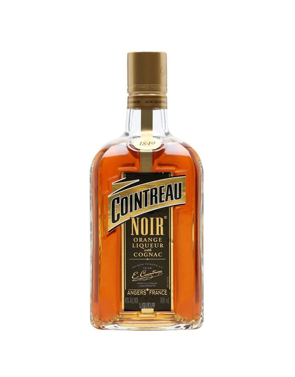 Cointreau Noir Orange Liqueur With Cognac