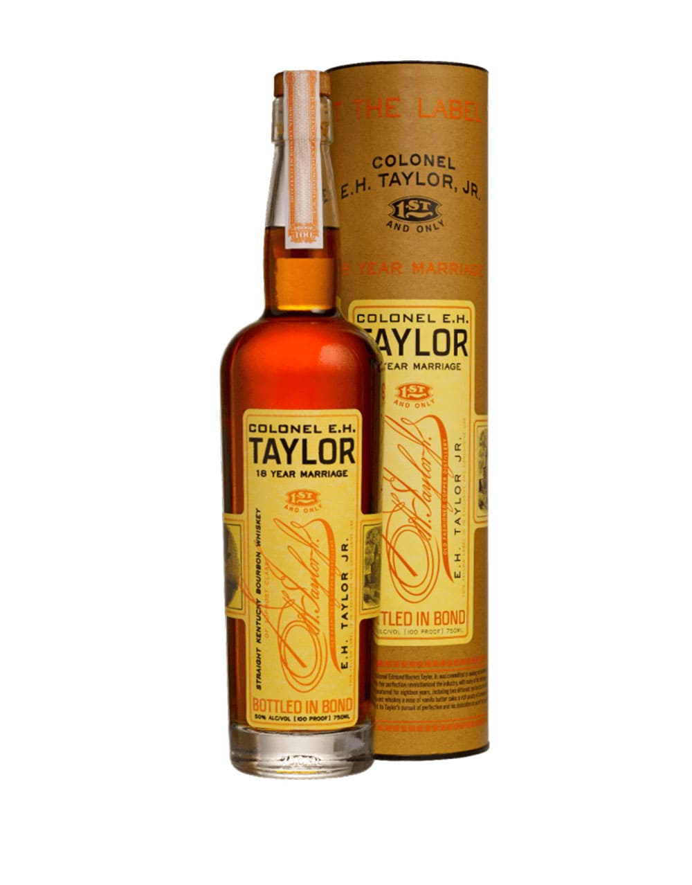Colonel E.H. Taylor 18 Year Marriage Bottled in Bond Straight Kentucky Bourbon Whiskey