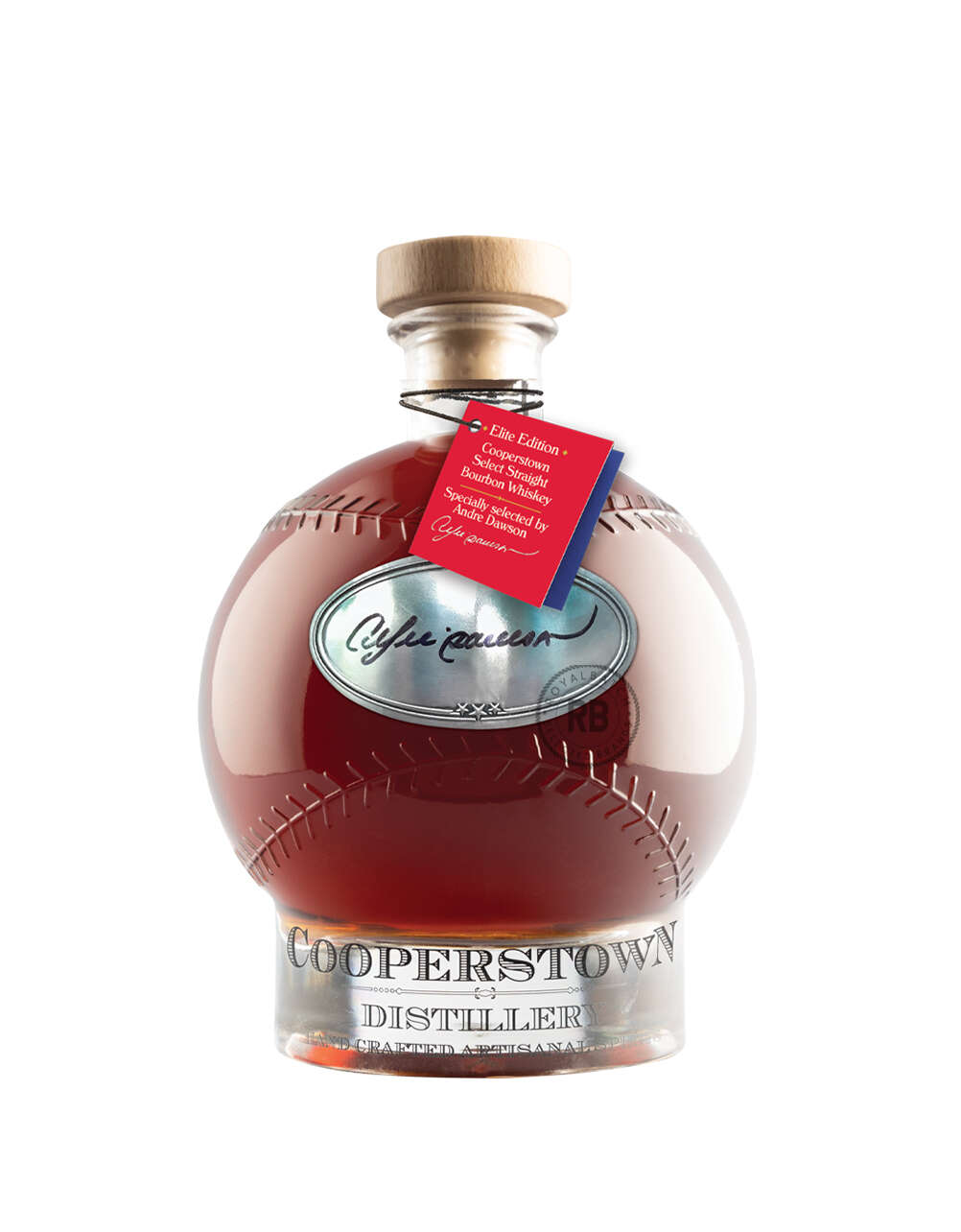 Cooperstown Select Straight Bourbon Whiskey Elite Edition Hand-Signed by Andre Dawson