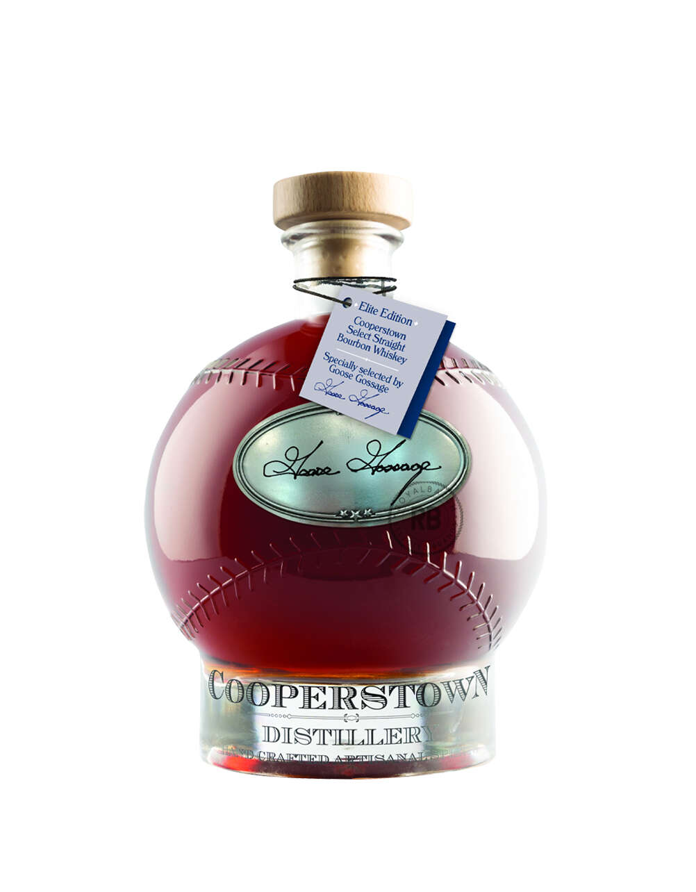 Cooperstown Select Straight Bourbon Whiskey Elite Edition Hand-Signed by Goose Gossage