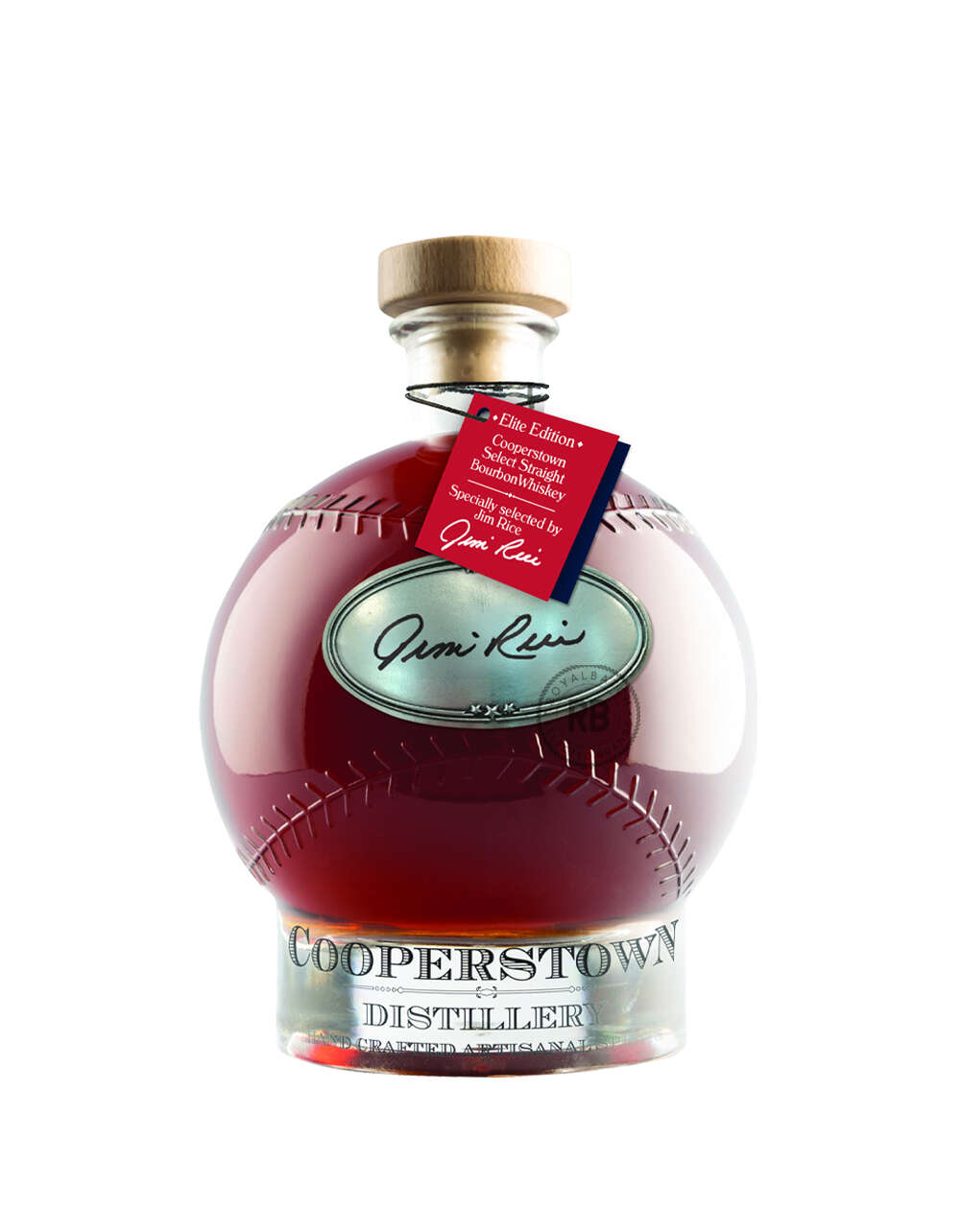 Cooperstown Select Straight Bourbon Whiskey Elite Edition Hand-Signed by Jim Rice