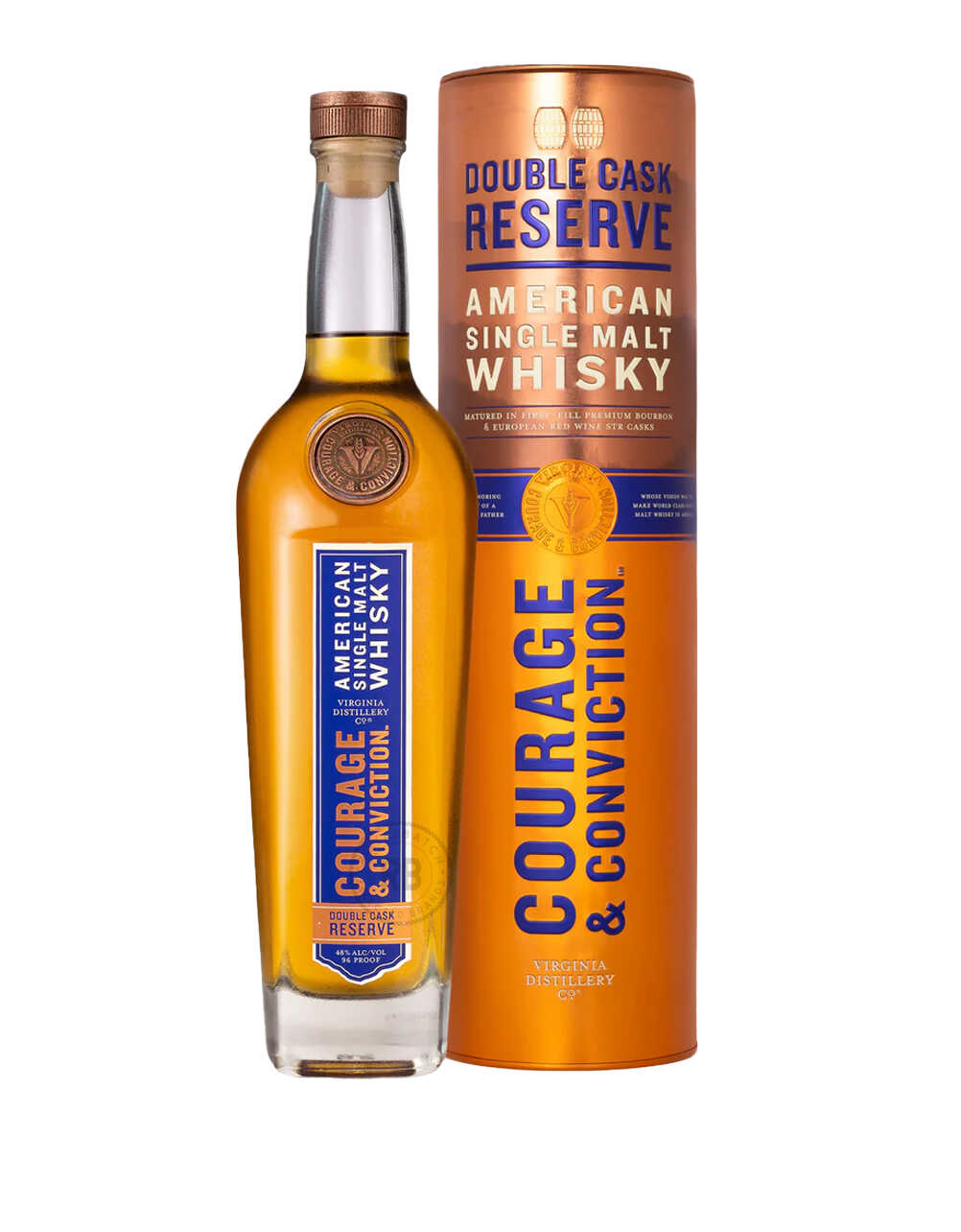 Courage and Conviction Double Cask Reserve American Single Malt Whiskey