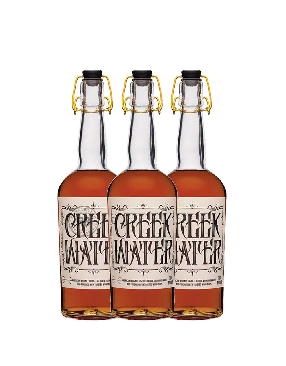 Creek Water Whiskey (3 Pack) Bundle #077