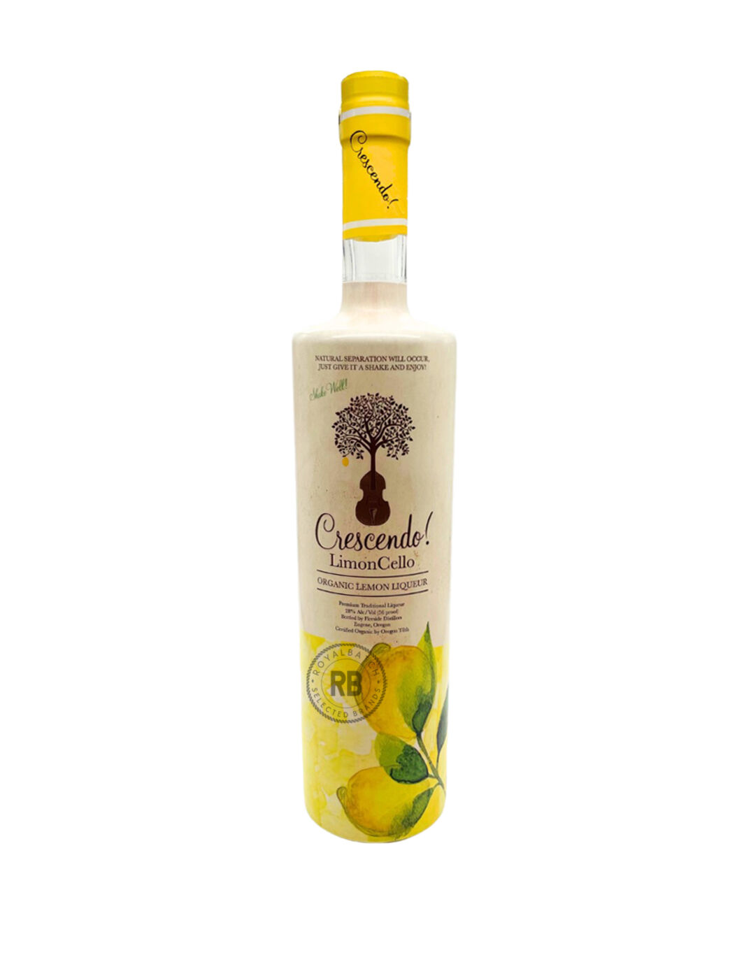 Crescendo Fireside Distillers Lemon Cello Liqueur