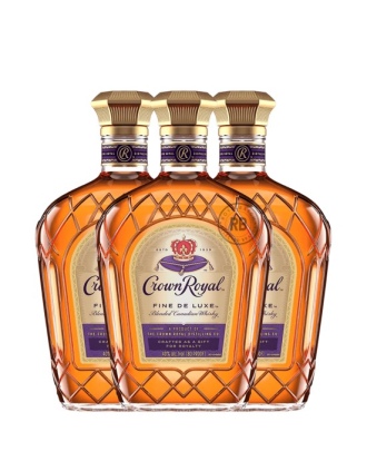 Crown Royal Dallas Cowboys 2024 NFL Edition Canadian Whisky (3 Pack) Bundle #115