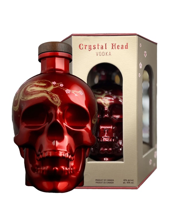 Crystal Head Vodka Year of the Snake 2025 with Lantern