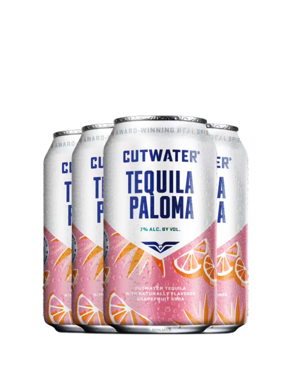 Cutwater Grapefruit Tequila Paloma Canned Cocktails (4 Pack) 355ml