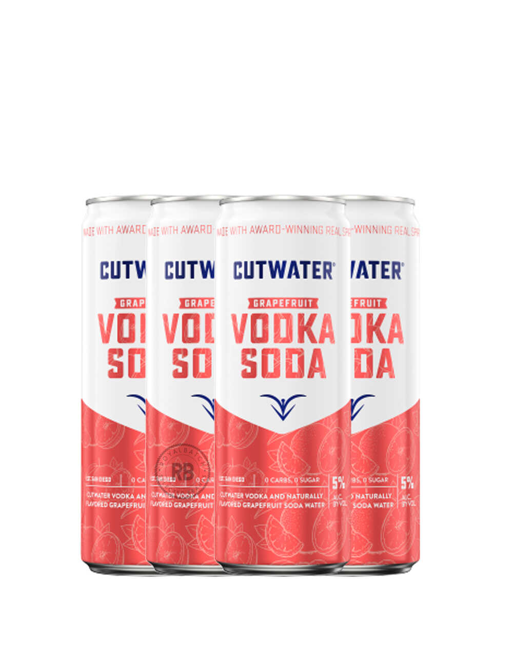 Cutwater Grapefruit Vodka Slim Cans (4 Pack) x 355ml