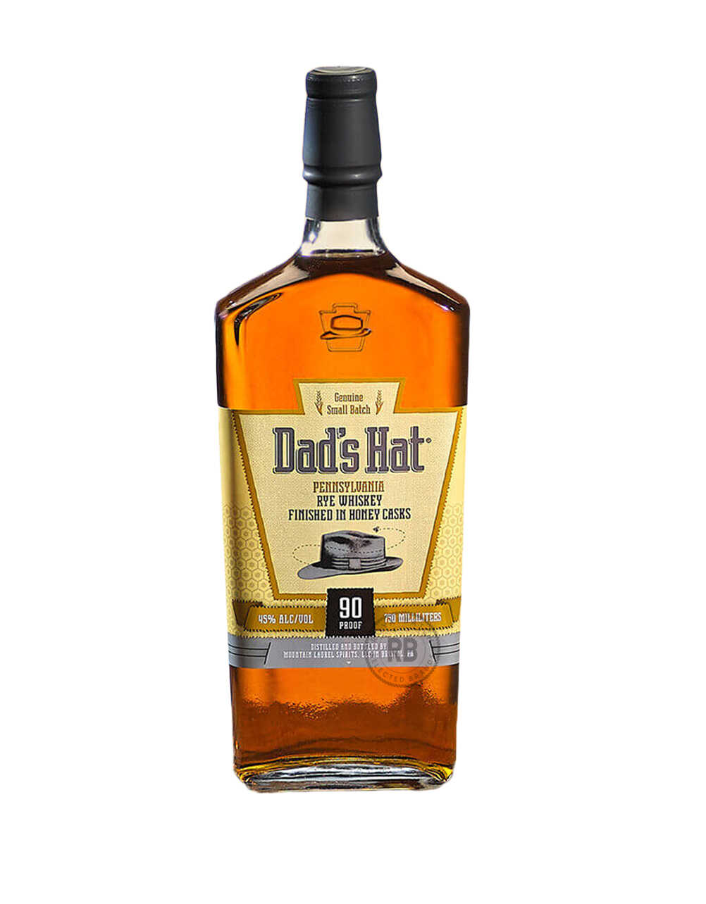 Dads Hat Honey Cask Finished Pennsylvania Rye Whiskey