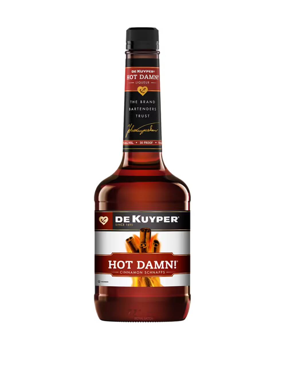 Dekuyper Hot Damn Cinnamon Schnapps Liqueur
