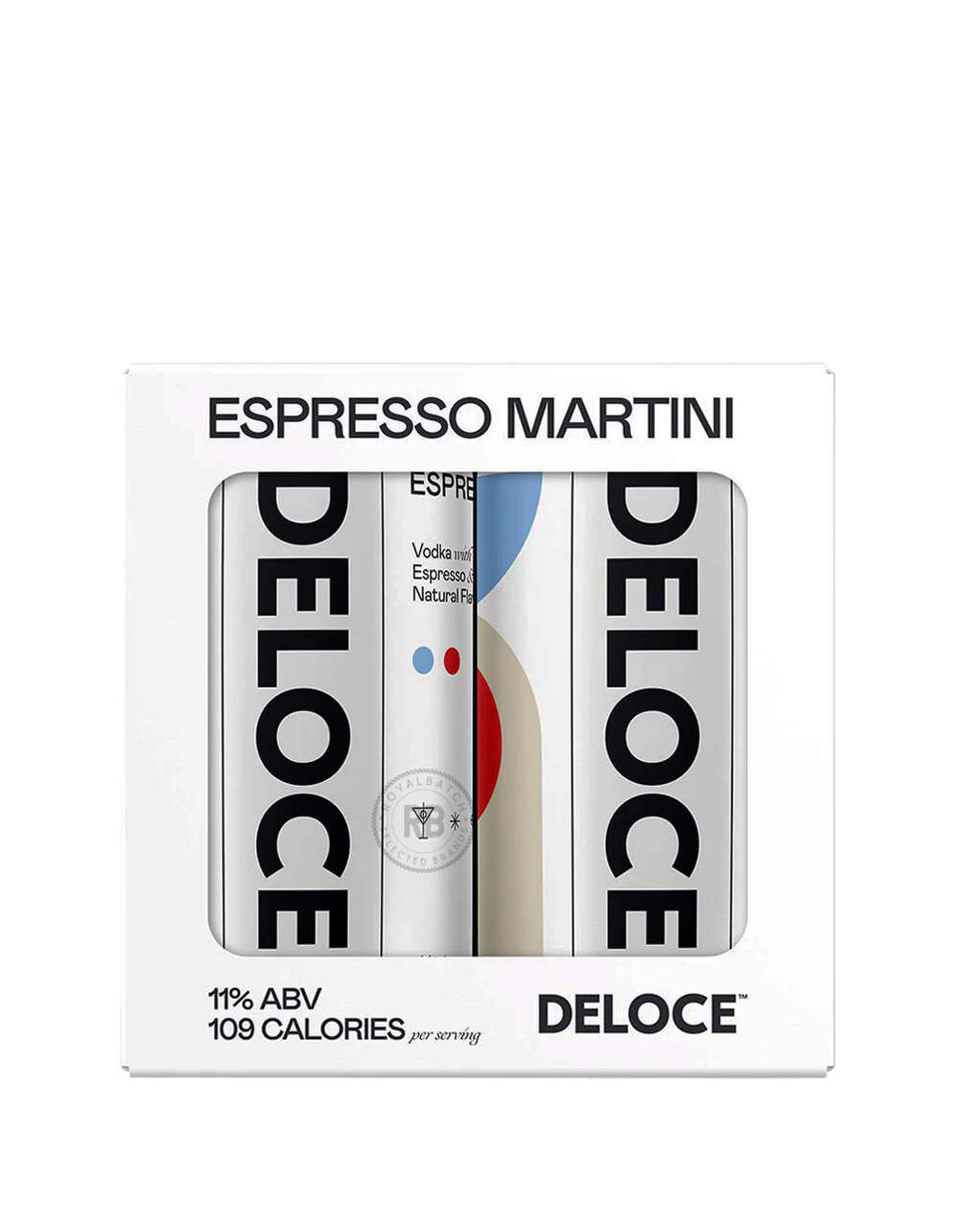 Deloce Espresso Martini Cocktail (4 Pack) x 200ml