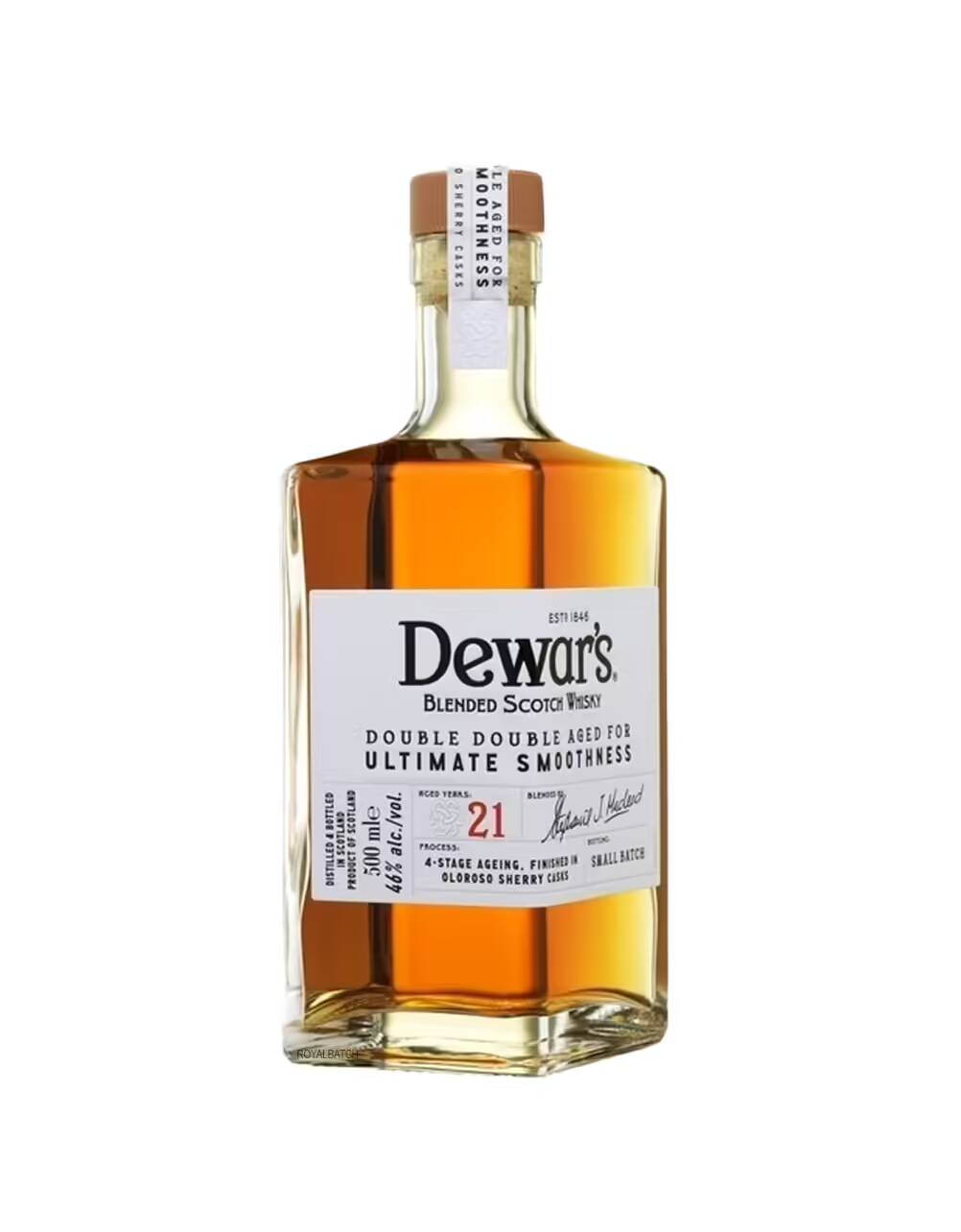 Dewars Double Double 21 Year Old Scotch Whisky 750ml