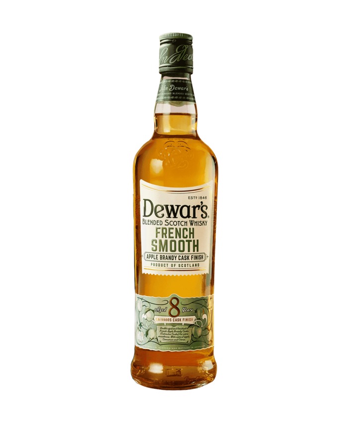 Dewars French Cask Smooth 8 Year Old Apple Brandy Cask Finish Scotch Whisky 