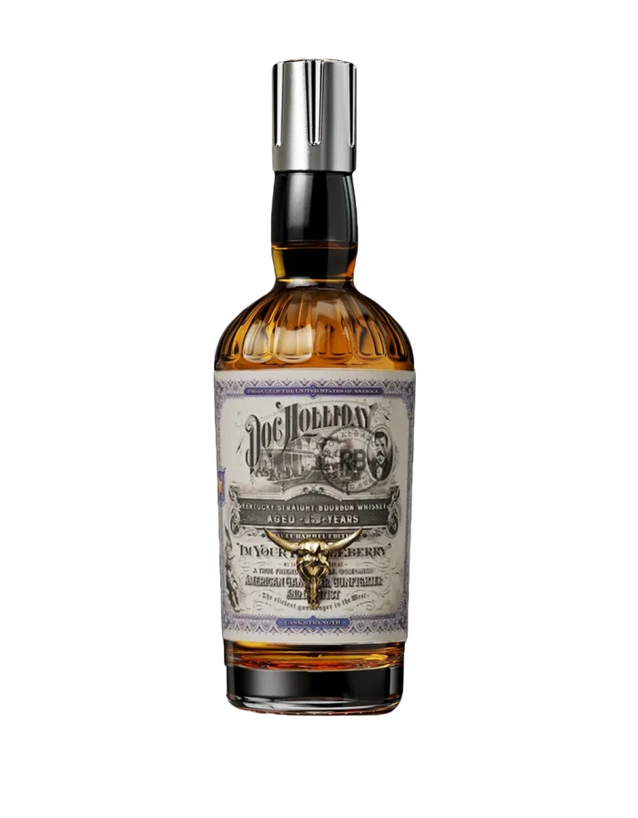 Doc Holliday 15 Year Old Cask Strength Straight Bourbon Whiskey