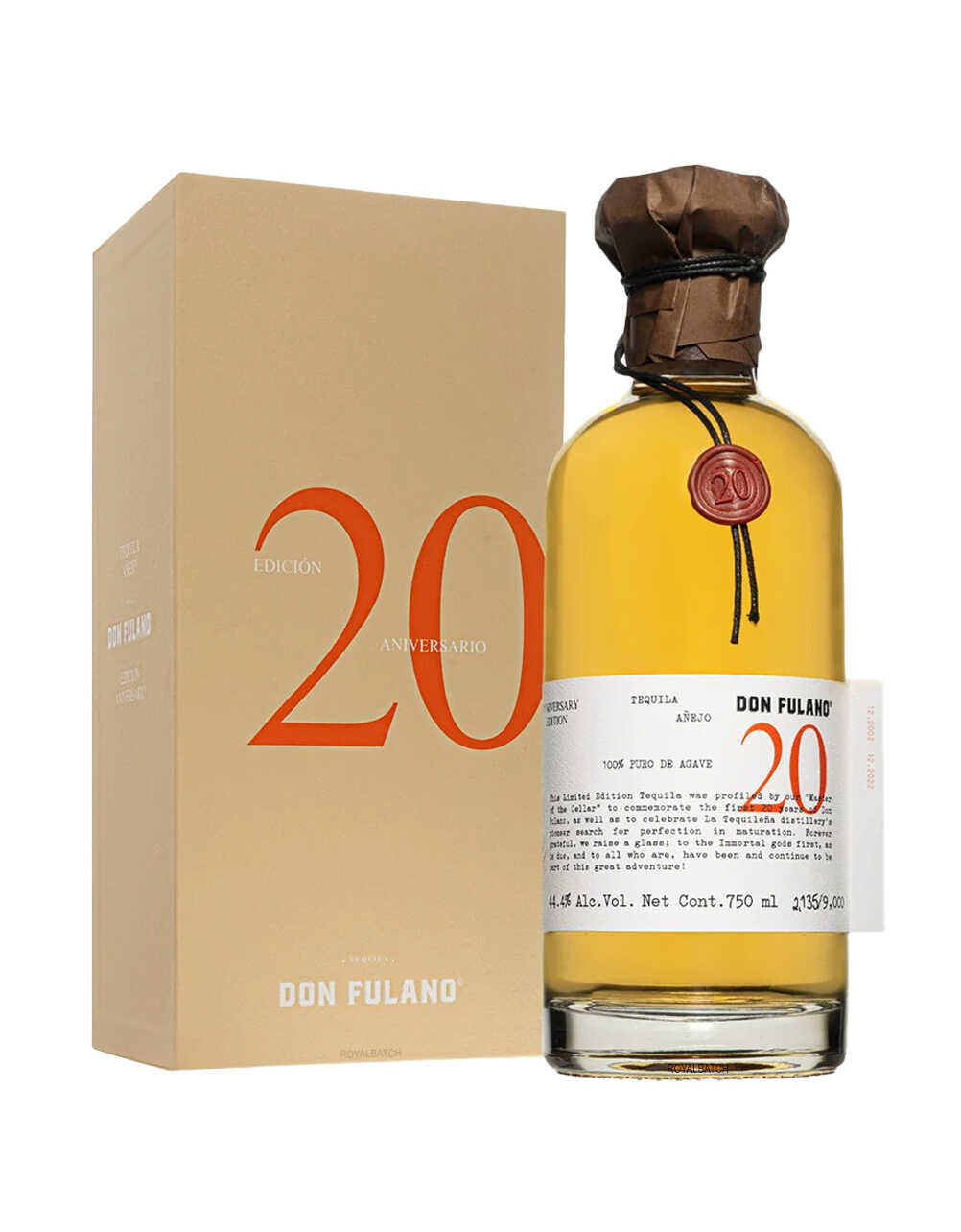 Don Fulano 20th Anniversary Anejo Tequila 2022
