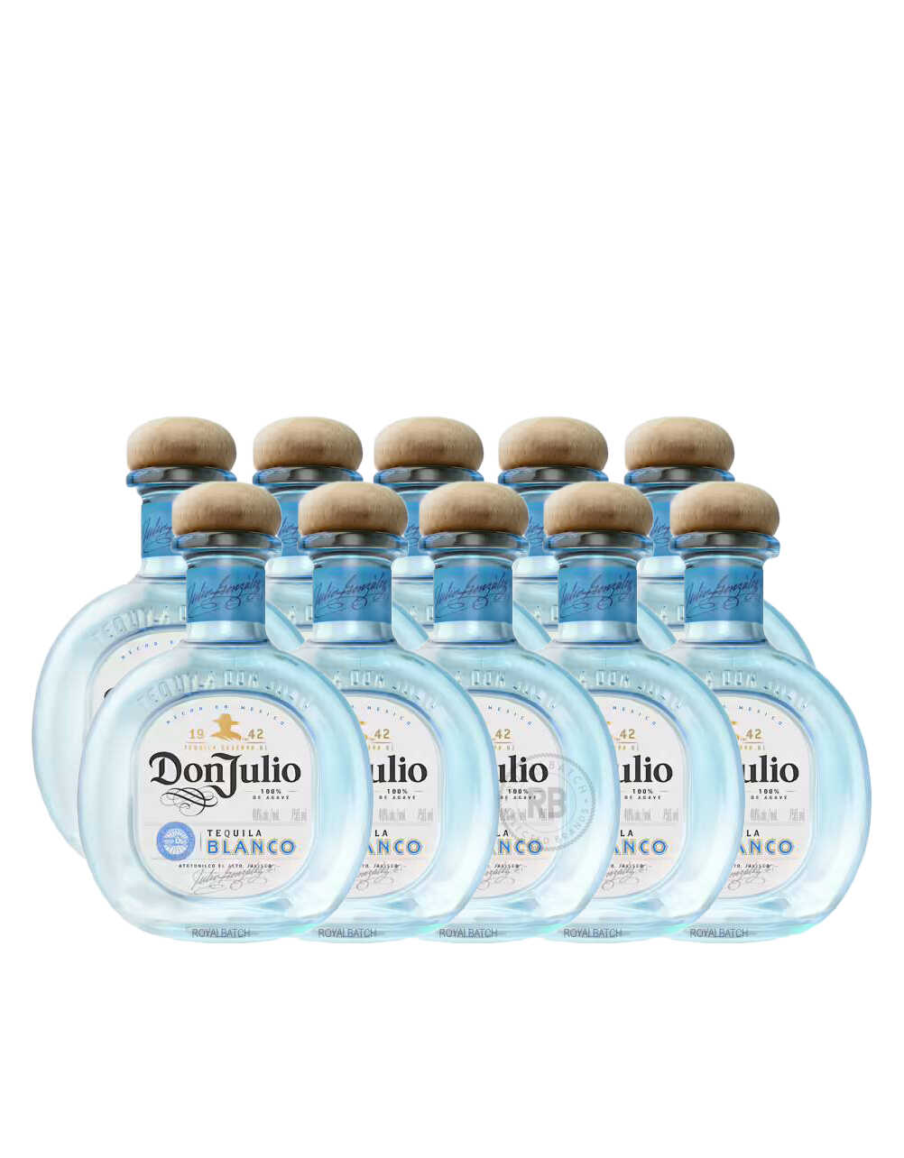 Don Julio Blanco Tequila (10 Pack) x 50ml