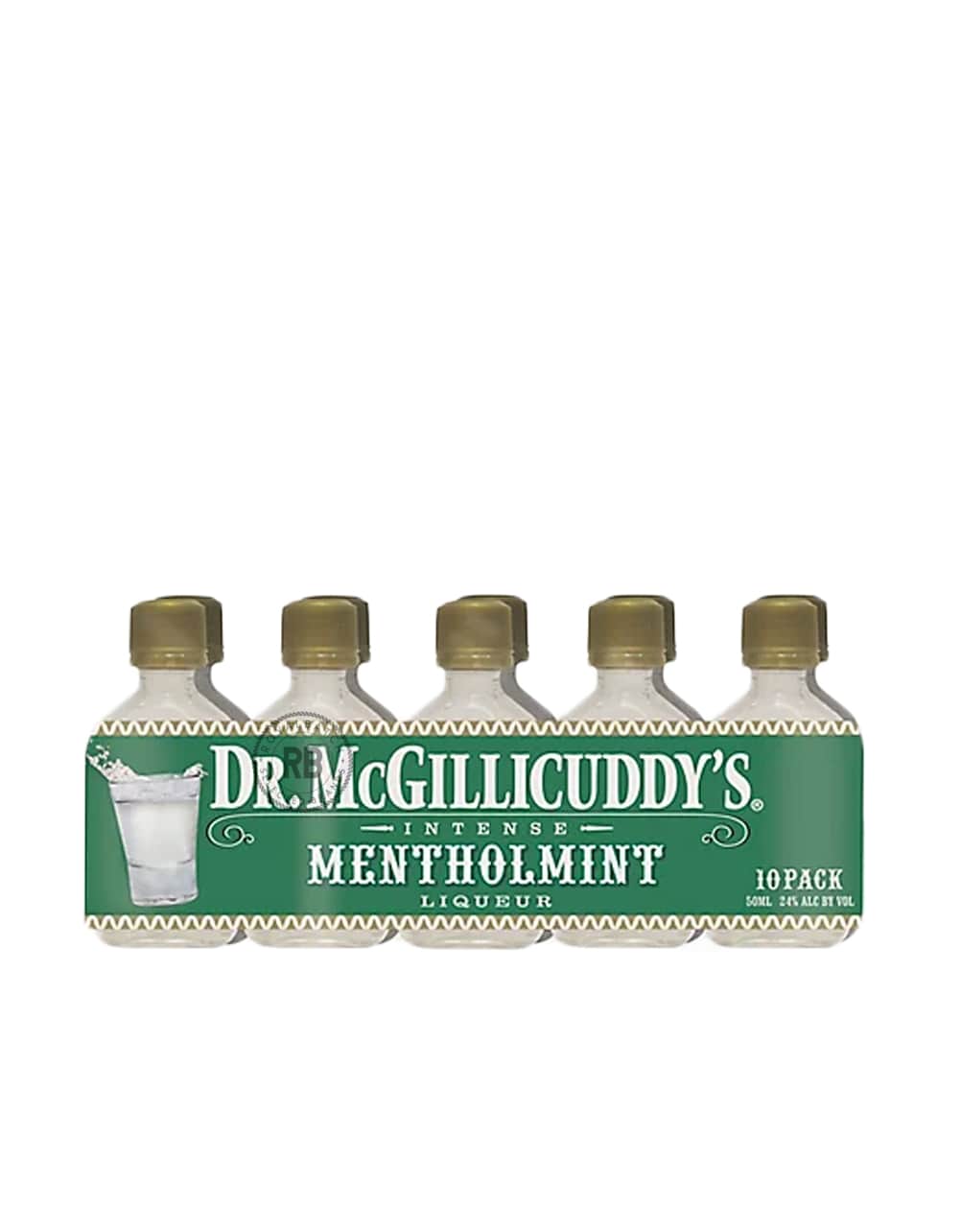 Dr McGillicuddy's MentholMint Liqueur (10 Pack) x 50ml