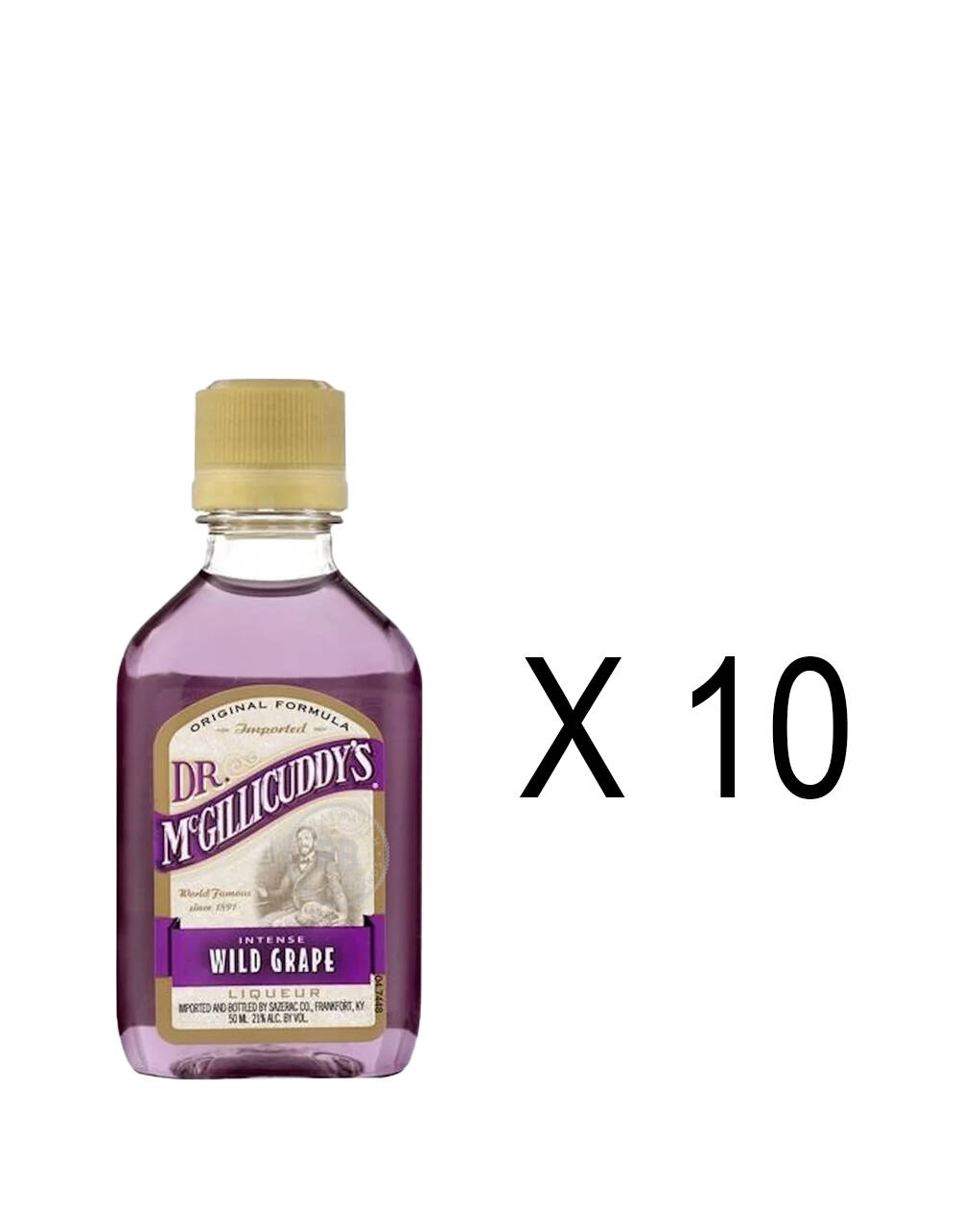 Dr. McGillicuddys Wild Grape Liqueur (10 Pack) x 50ml